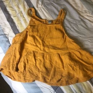 Yellow tank top